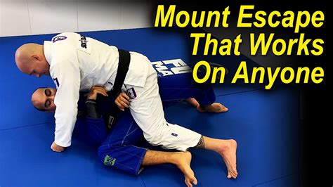 mount escape bjj